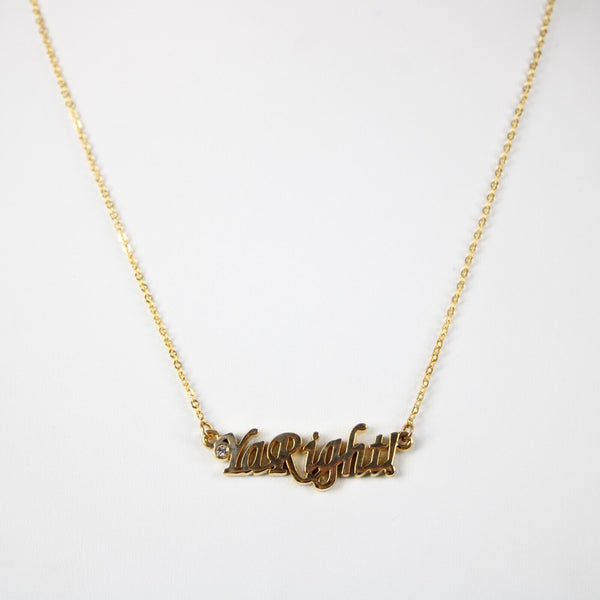 YARIGHT! NEW Goldtone Rhinestone Accent 14.5" w 4.5" Multi Ring Ext Necklace