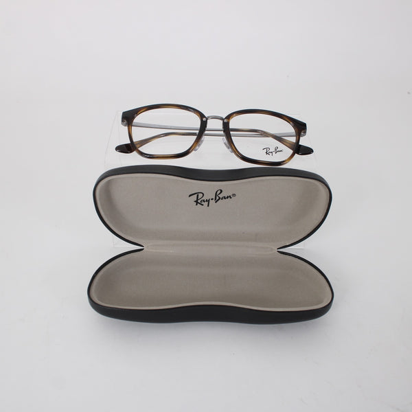 Ray Ban NEW Frames RB 7247D 2012 51 19 145 Brown Silvertone W/ Case Frames