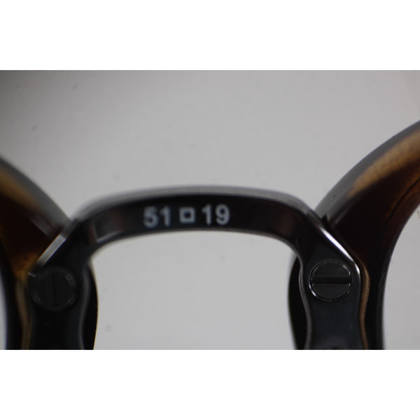 Ray Ban NEW Frames RB 7247D 2012 51 19 145 Brown Silvertone W/ Case Frames
