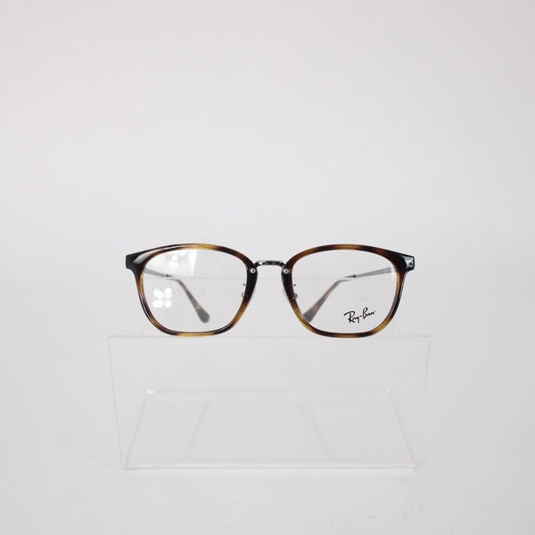 Ray Ban NEW Frames RB 7247D 2012 51 19 145 Brown Silvertone W/ Case Frames