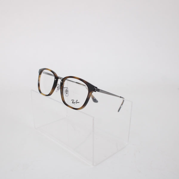 Ray Ban NEW Frames RB 7247D 2012 51 19 145 Brown Silvertone W/ Case Frames