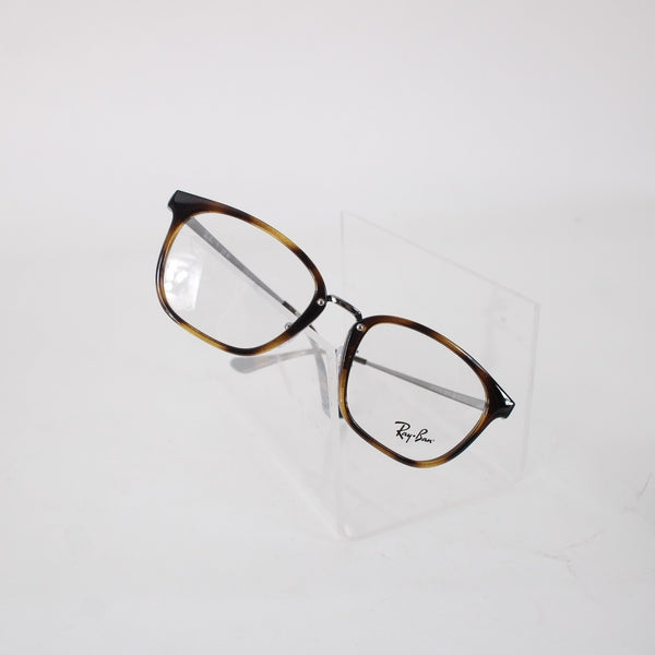 Ray Ban NEW Frames RB 7247D 2012 51 19 145 Brown Silvertone W/ Case Frames