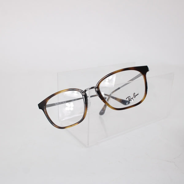 Ray Ban NEW Frames RB 7247D 2012 51 19 145 Brown Silvertone W/ Case Frames