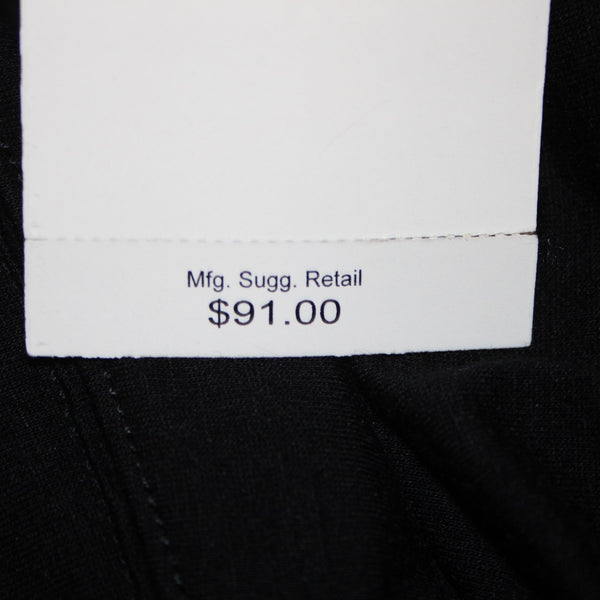 Karen Kane Wrap NEW Sz 2X Black Lifestyle Drape Rayon Jersey Open Front Wrap