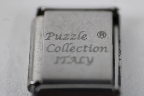 Puzzle Stainless Steel Elastic Stretch Chain Link Italian Charm Link