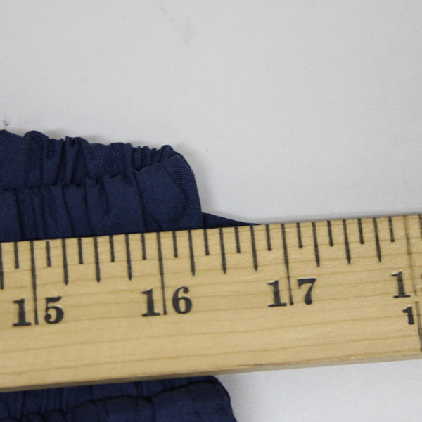 Sportina Sz M Navy Blue 100% Nylon Polyester Insulated Men's Vintage Ski Pant