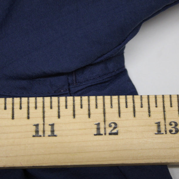 Sportina Sz M Navy Blue 100% Nylon Polyester Insulated Men's Vintage Ski Pant