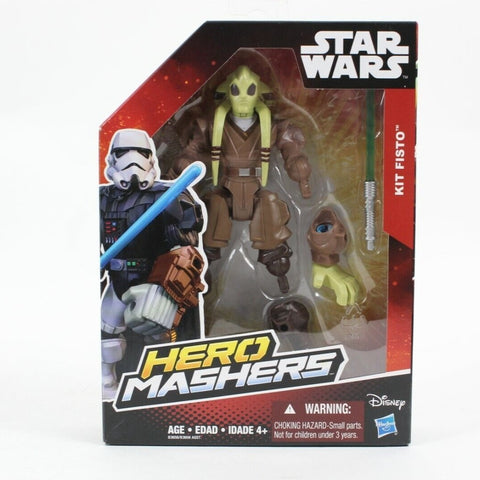 Hasbro Star Wars Kit Fisto Figure Hero Mashers Collectible