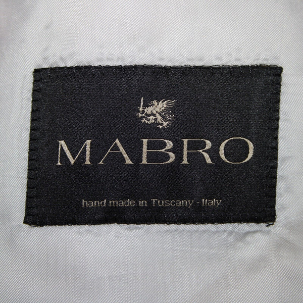 Mabro Bott Cli Givency Sz 52 R? Pink White Striped 100% Bemberg Blazer Jacket
