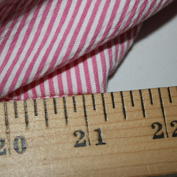 Mabro Bott Cli Givency Sz 52 R? Pink White Striped 100% Bemberg Blazer Jacket