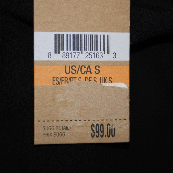 Rachael Roy Dress NEW $99 Sz S Black Draped Lined 100% Polyester Dress