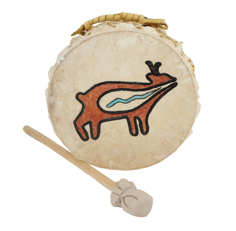 Handmade Skin Drum w Mallet