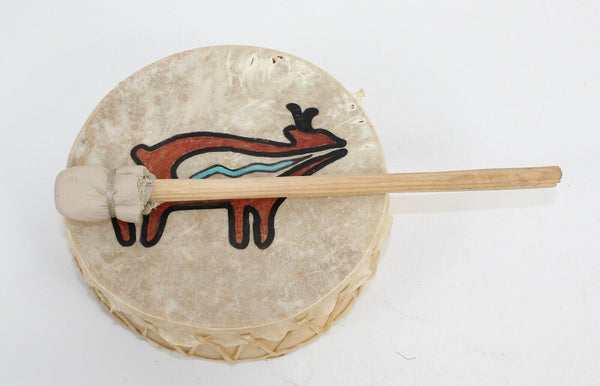 Handmade Skin Drum w Mallet