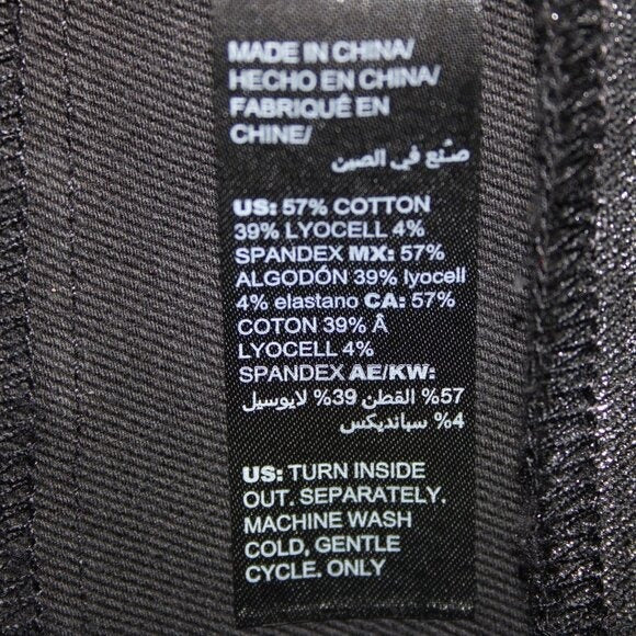 White House Black Market $160 Sz 10 Silver Zipper Cotton Lyocell Moto Jacket