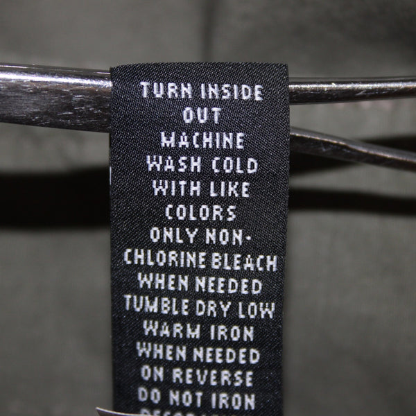 INC Core Fashion Pant NEW $90 Sz 8 x 25 Olive Drab Green Stud Cotton Capri Pant