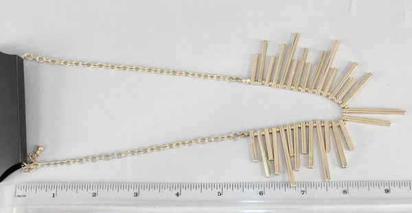 Apt 9 NEW Sz 20 + 2.5 Ext. Goldtone Bar Chain Fashion Necklace