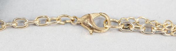 Apt 9 NEW Sz 20 + 2.5 Ext. Goldtone Bar Chain Fashion Necklace