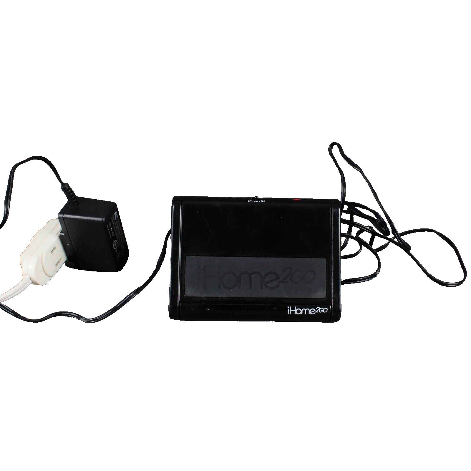 I Home 2 Go Black 6" Go Anywhere Play Anything Stereo Speaker System