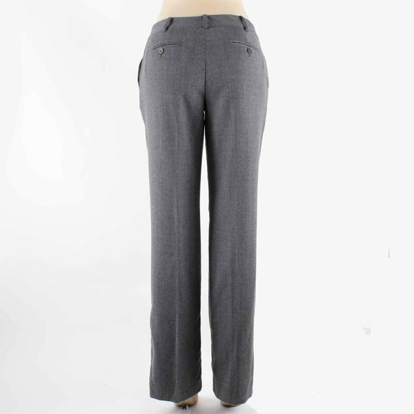 Talbots NEW Sz 2 x 31.5 Gray Wool Blend Straight Hip Thigh Trouser Pant