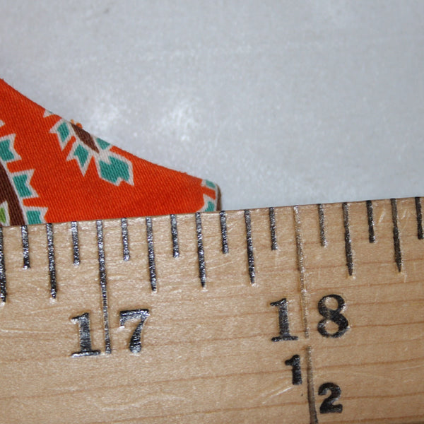 Peter Nygard Dress Sz 8P Orange Green Multi Color Lined Sleeveless Cotton Dress