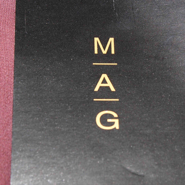 MAG NEW Sz 14 Raisin Soft Burgundy Asymmetrical Sheer 100% Silk Top