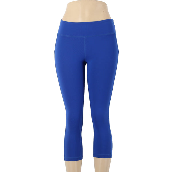 Alo Sport Sz XS x 18 Blue Elastic Waist Pull On Nylon Elastane AW Pant