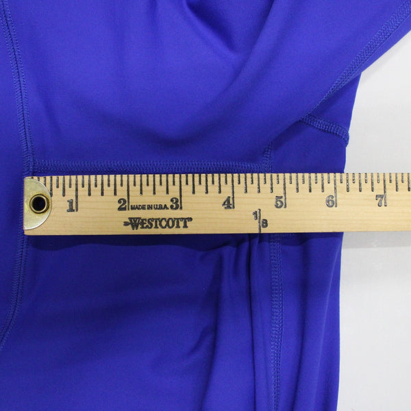 Alo Sport Sz XS x 18 Blue Elastic Waist Pull On Nylon Elastane AW Pant