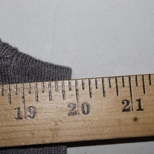 Perry Ellis Vest NEW $80 Sz XL Flannel Gray Ribbed Button Down V Neck Rayon Vest