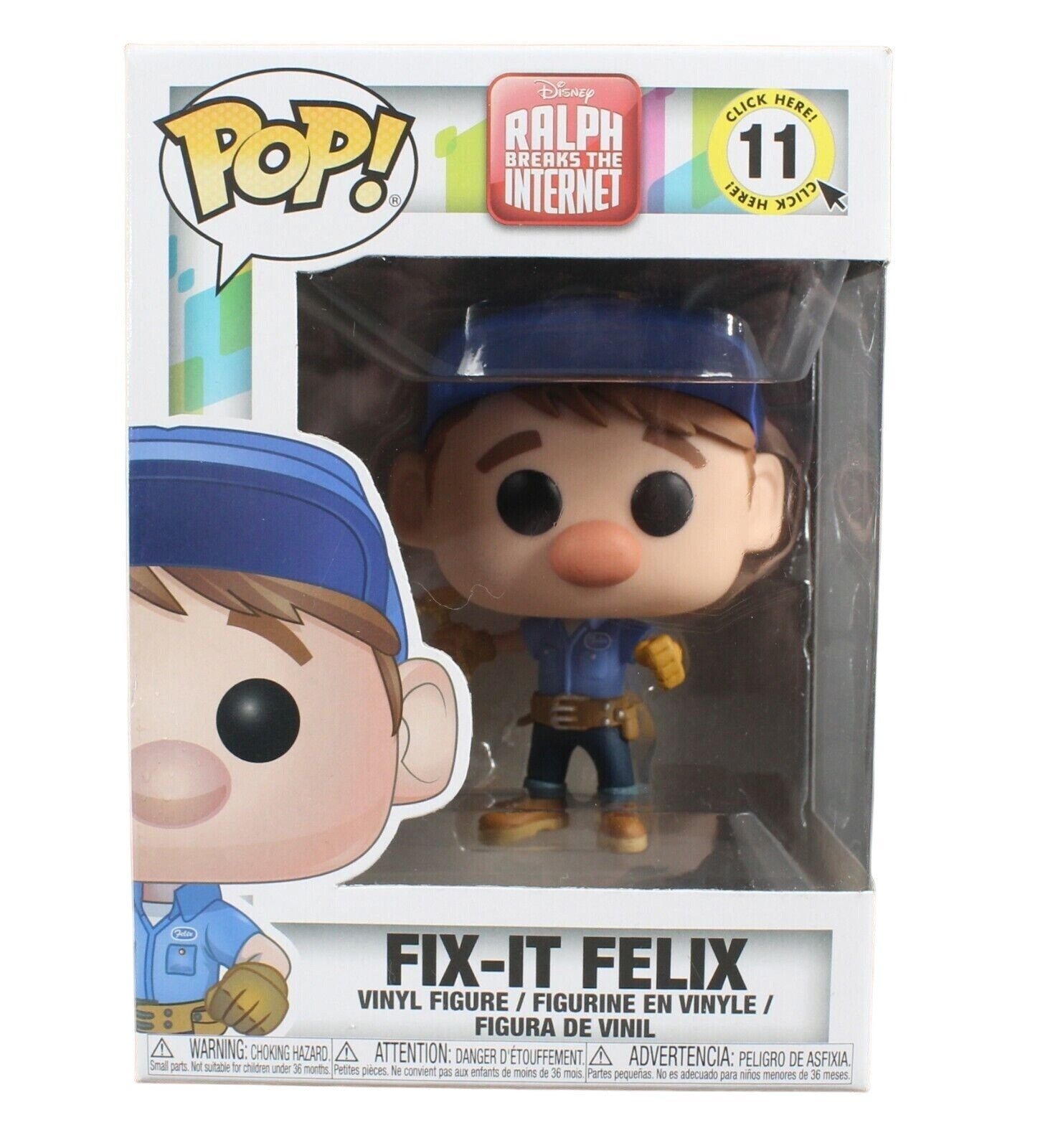 Funko POP Ralph Breaks The Internet #11 Fix - It Felix Collectible Vinyl Figure