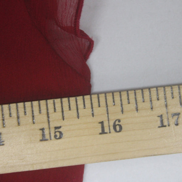 Ann Taylor Dress NEW $199 Sz 2 Red Tier Ruffled Lined 100% Silk Poly Lined Dress