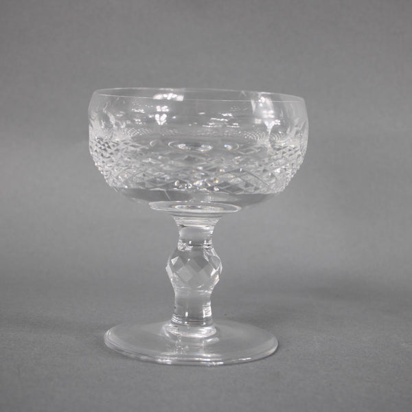 Waterford Champagne Sherbet  Colleen Clear Crystal Short Stem 4.3" Glass