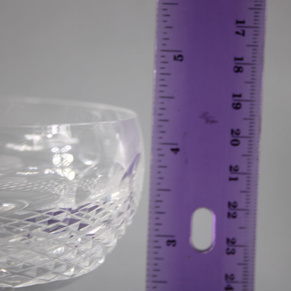 Waterford Champagne Sherbet  Colleen Clear Crystal Short Stem 4.3" Glass