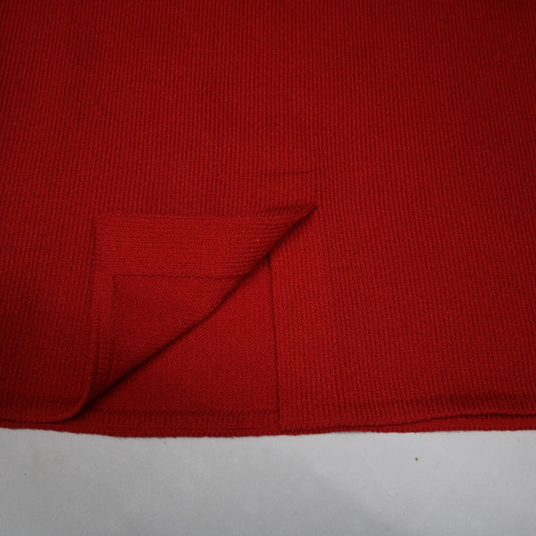 Toula Sz 4 Red Elastic Waist Knee Length Pencil AS IS Skirt