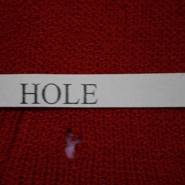 Toula Sz 4 Red Elastic Waist Knee Length Pencil AS IS Skirt