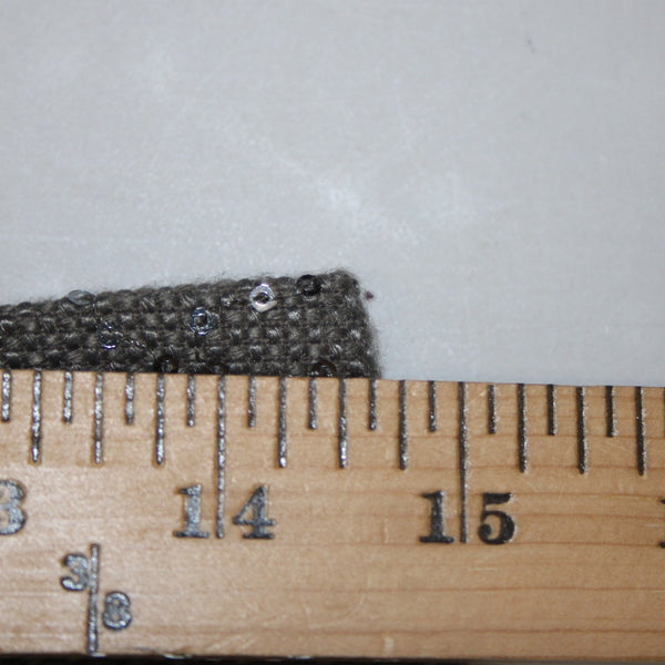 Banana Republic Skirt Heritage Collection Sz 4 Gray Clear Sequin Polyester Skirt