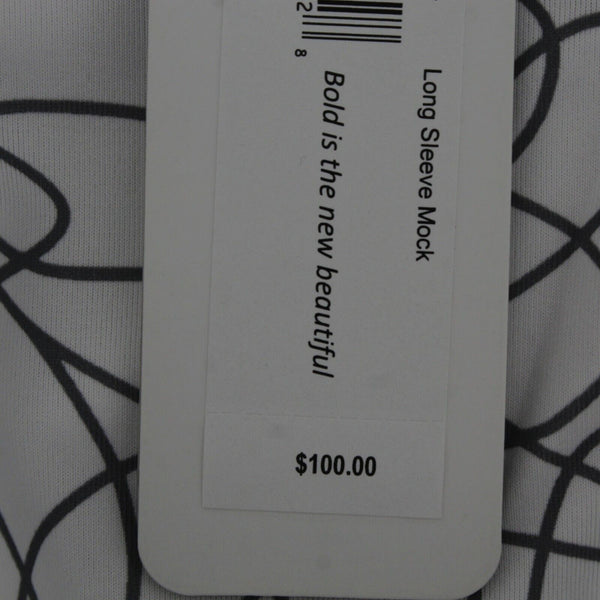 Jofit NEW $100 Sz XS White Purple Gray Poly 1/4 Zip Active Wear Sweater