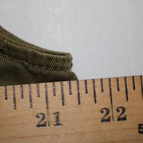 Current Elliott The Leisure Sz 2 Olive Green Pockets Collared 100% Cotton Vest