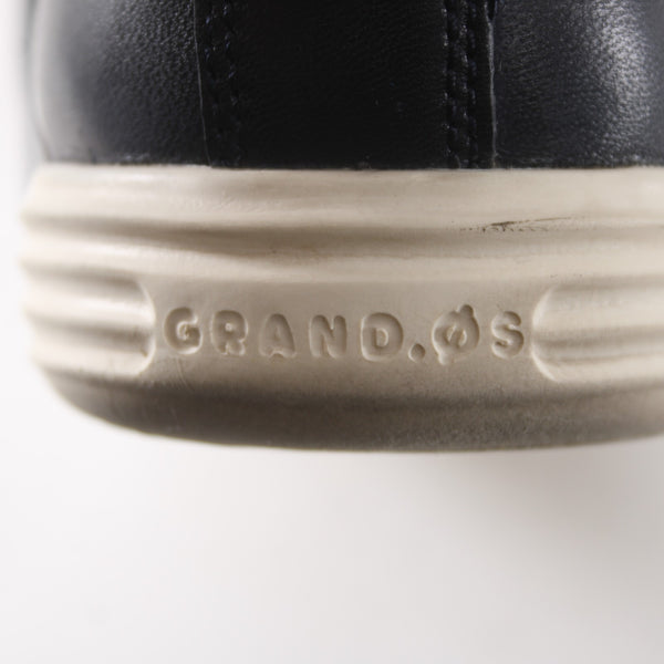 Cole Haan Shoes Grand Os Sz 11 M Navy Blue Ankle Lace Up Leather Shoes