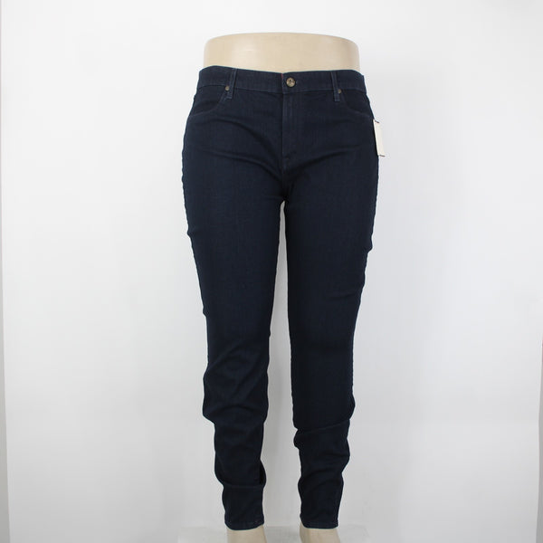 Cookie Johnson NEW $110 Joy Cosmos Sz 36 x 31 Dark Denim Stretch Cotton Jeans