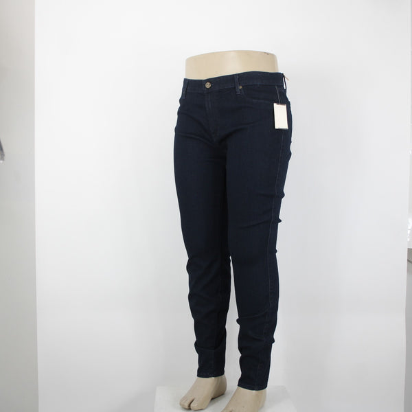Cookie Johnson NEW $110 Joy Cosmos Sz 36 x 31 Dark Denim Stretch Cotton Jeans