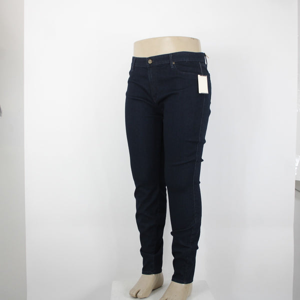 Cookie Johnson NEW $110 Joy Cosmos Sz 36 x 31 Dark Denim Stretch Cotton Jeans