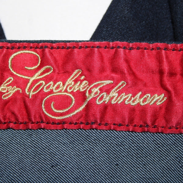Cookie Johnson NEW $110 Joy Cosmos Sz 36 x 31 Dark Denim Stretch Cotton Jeans