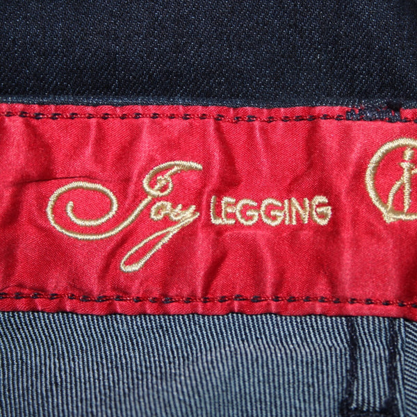 Cookie Johnson NEW $110 Joy Cosmos Sz 36 x 31 Dark Denim Stretch Cotton Jeans