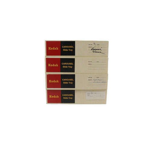 Kodak Carousel 80 Set Of 4 Slide Tray