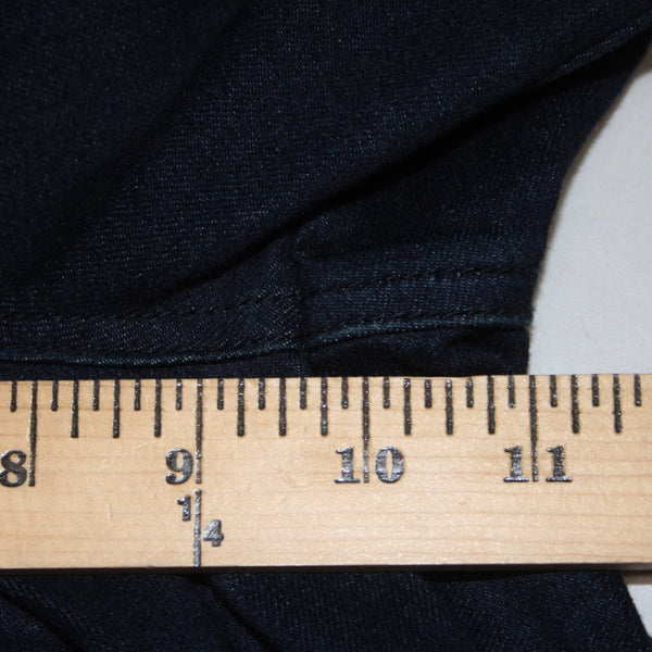 Joseph Ribkoff 16 Jeans NEW Sz 16 x 33 Dark Blue Denim Eyelet Slim Viscose Jeans