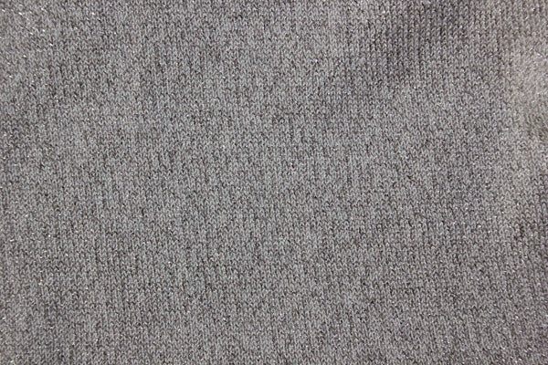 Apt 9 Sz L Gold Metallic Rayon Blend S Slv Shirred Drape Collar Sweater