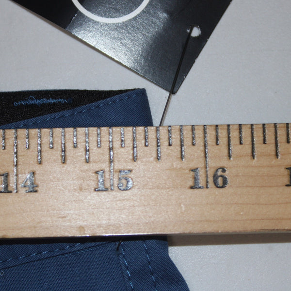 Volcom Shorts NEW $52 Cleaver Sz 28 x 9 Navy Blue Stretch Cotton Elastane Shorts