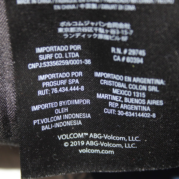 Volcom Shorts NEW $52 Cleaver Sz 28 x 9 Navy Blue Stretch Cotton Elastane Shorts