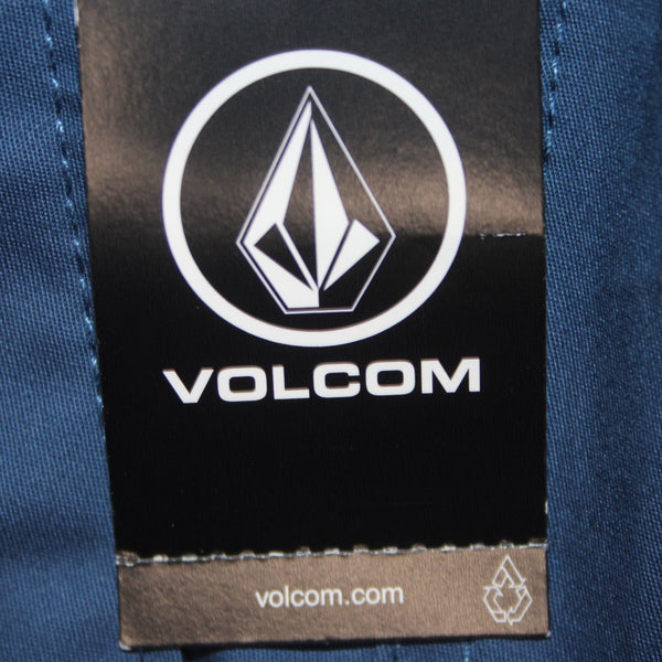 Volcom Shorts NEW $52 Cleaver Sz 28 x 9 Navy Blue Stretch Cotton Elastane Shorts