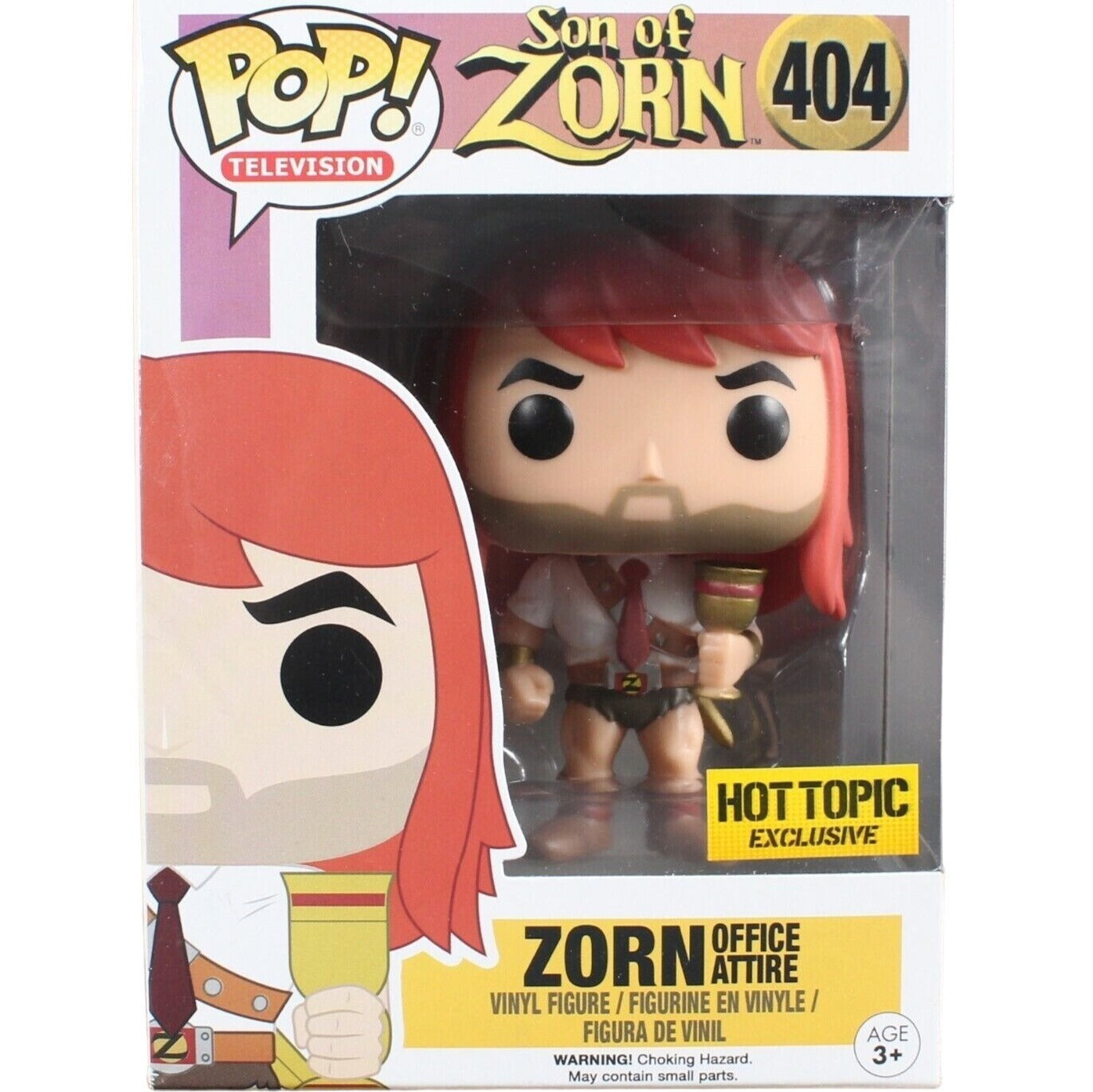 Funko POP Television Son Of Zorn #404 Zorn Office Attire Vinyl Figure